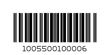 strong plastic glass - Barcode: 1005500100006