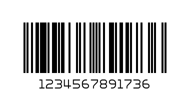 Gift Bag - Barcode: 1234567891736