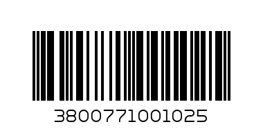 бонбони малина - Barcode: 3800771001025
