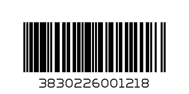 GLASS BONG A0121 - Barcode: 3830226001218