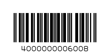 SMALL BLACK FOLD BAG/NOSZ - Barcode: 4000000006008