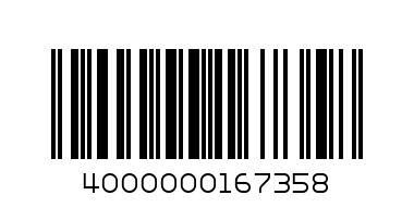 BLACK/9 - Barcode: 4000000167358
