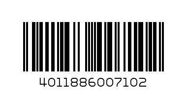 COLOR SPRAY 400ML BLACK - Barcode: 4011886007102
