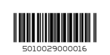 WEETABIX - Barcode: 5010029000016