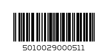 WEETABIX ORIGINAL 215g - Barcode: 5010029000511
