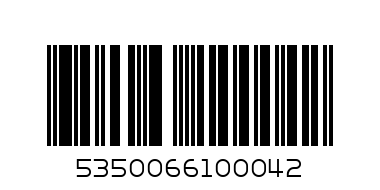 benna milk 1 ltr. whole - Barcode: 5350066100042