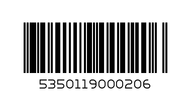 vizz detergent - Barcode: 5350119000206