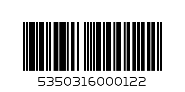 paper plates sm - Barcode: 5350316000122