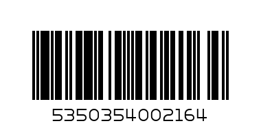scala 55 washes - Barcode: 5350354002164