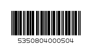 country banana chips - Barcode: 5350804000504
