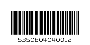 GROUND BLACK PEPPER  JARS - Barcode: 5350804040012
