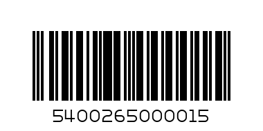 SOKERIRINKELIT - Barcode: 5400265000015
