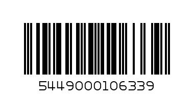 SPAR LETTA  CREME SODA 330ML CAN 6PAC - Barcode: 5449000106339