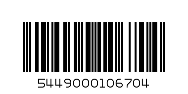 SPRITE ZERO 330ML - Barcode: 5449000106704