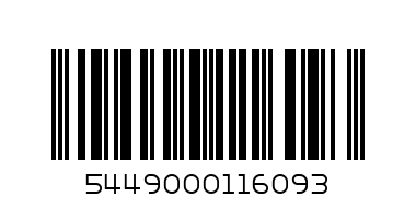 SPRITE ZERO CAN 330ML X 6 - Barcode: 5449000116093