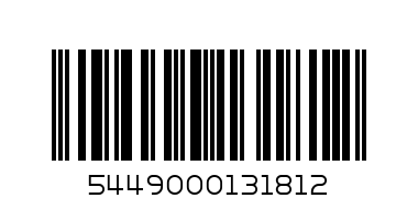 COCA COLA ZERO 330ML CAN6PAC - Barcode: 5449000131812