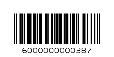 LA W2344L TARANTULA W DISH LOG - Barcode: 6000000000387
