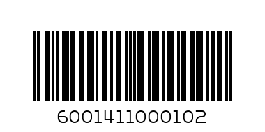instant yeast 48x10g - Barcode: 6001411000102