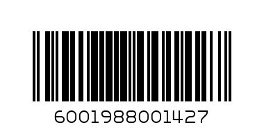 FRUITS OF EDEN YOGHURT CHOC CHIP 500 G - Barcode: 6001988001427