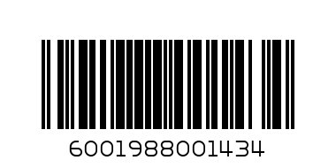 FRUITS OF EDEN YOGHURT CHOC CHIP 175 G - Barcode: 6001988001434