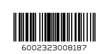 KWV 10 YEARS 750ML FLASK - Barcode: 6002323008187