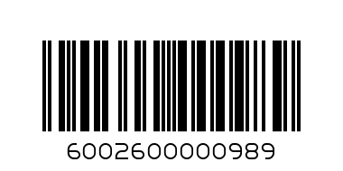 KANGO RICE PLATE HQN 25CM 0 EACH - Barcode: 6002600000989