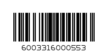 MG PASTA 500GR MACCARONI SALL - Barcode: 6003316000553