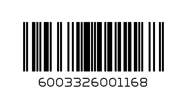 Carling Black Label 340ml NRB 24 Pak - Barcode: 6003326001168