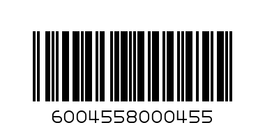 BOOK LABELS - Barcode: 6004558000455