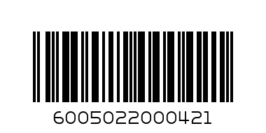 10'S TUFFY BLACK BAGS - Barcode: 6005022000421