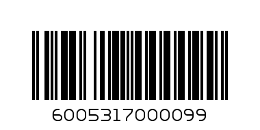 FINALE WAX BLOCKS - Barcode: 6005317000099