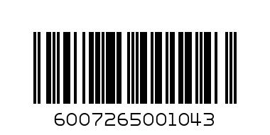 LOBELS ORIGINAL MINTS 100`S  0 EACH - Barcode: 6007265001043
