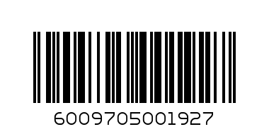 FIZZI ORANGE 500ML - Barcode: 6009705001927