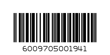FIZZI 500ML GINGER - Barcode: 6009705001941