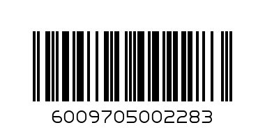 FIZZI ORANGE 2LX6 - Barcode: 6009705002283