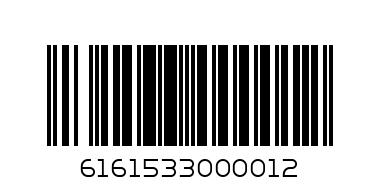 CLEAR TOILET PAPER - Barcode: 6161533000012