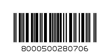 nutella 800g - Barcode: 8000500280706