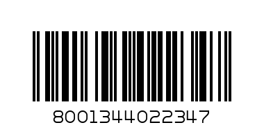 pasta brisee - Barcode: 8001344022347