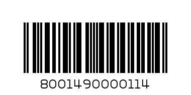 scala sapone da bucato - Barcode: 8001490000114