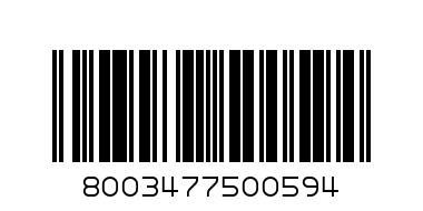penne rigate n59 - Barcode: 8003477500594