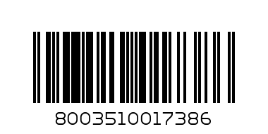 malizia bagno talco - Barcode: 8003510017386