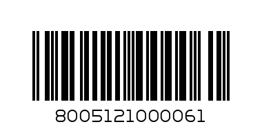 BUCATINI N°6 500g - Barcode: 8005121000061