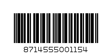 HOTDOG SAUSAGE 12x2x200g - Barcode: 8714555001154
