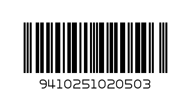 gelatine 50g - Barcode: 9410251020503
