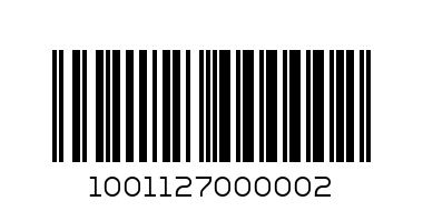 1001127000002@TOYS RUBBER BALL 20CM@20CM贴标球 60G净重 - Barcode: 1001127000002