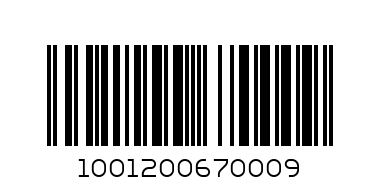 strong plastic glasses - Barcode: 1001200670009