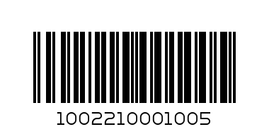 White dress with green and red flowers - Barcode: 1002210001005