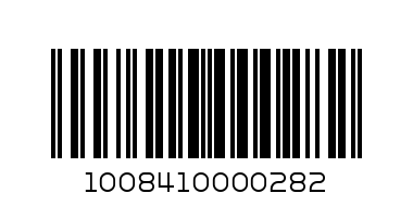 White tshirt with yellow and green eighty two print - Barcode: 1008410000282