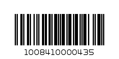 Red, white stripes/navy blue bottom l/s dress with fruit image - Barcode: 1008410000435