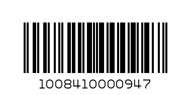 White dress with purple flowers - Barcode: 1008410000947
